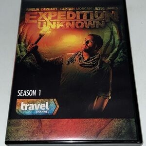 Expedition Unknown Season 1 Travel Channel DVD - Orange/Black Artwork